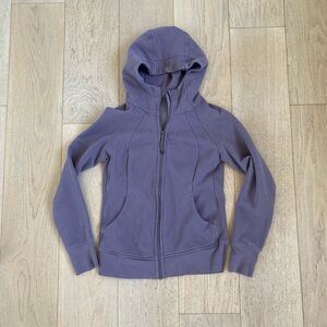 Lululemon full zip scuba, size 8